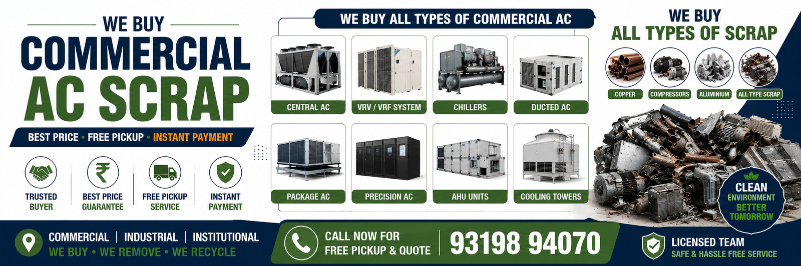 Scrap AC Buyer Delhi Best Price